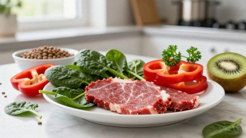 Jak dieta wpływa na przyswajanie żelaza?