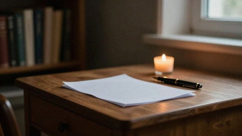 Jak napisać list pożegnalny bez wysyłania?