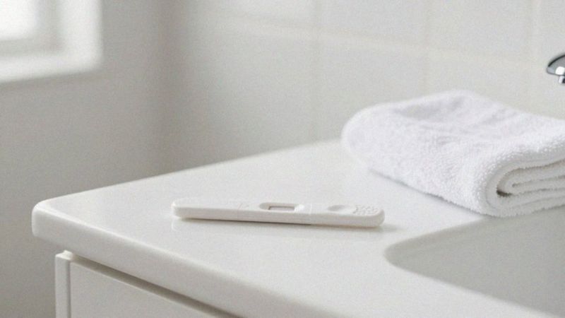 Czy domowy test ciążowy wystarczy?