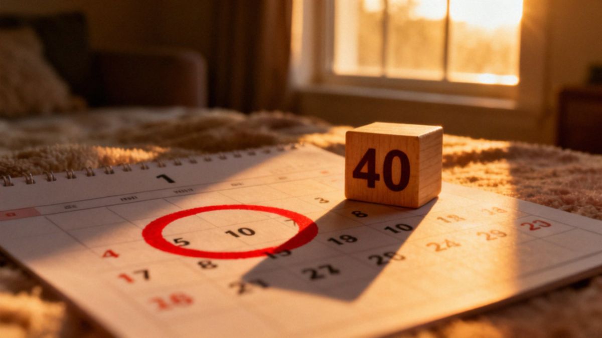 40 tygodni ile to miesięcy? Przeliczenie i wyjaśnienia