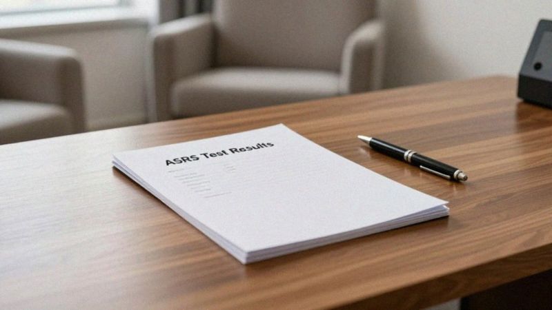 Jak interpretować wynik testu ASRS?