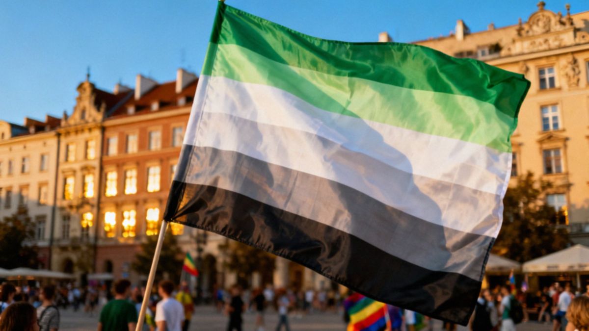 Flaga aromantyczna — znaczenie, kolory i wsparcie społeczności
