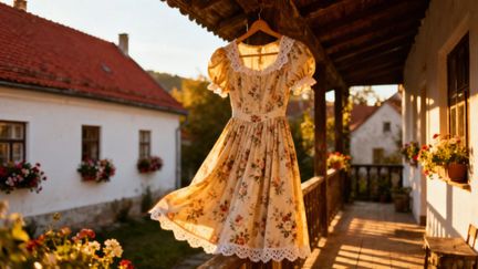 Sukienka tradwife — elegancja, która podkreśla kobiecość